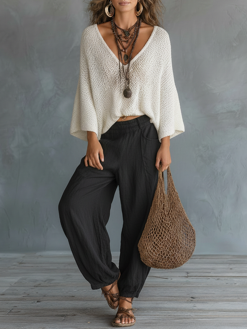 Delphine™ | Cape Sweater Set