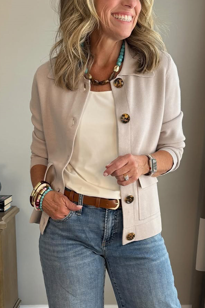 Paxton™ | Lapel Pocket Button-Front Jacket