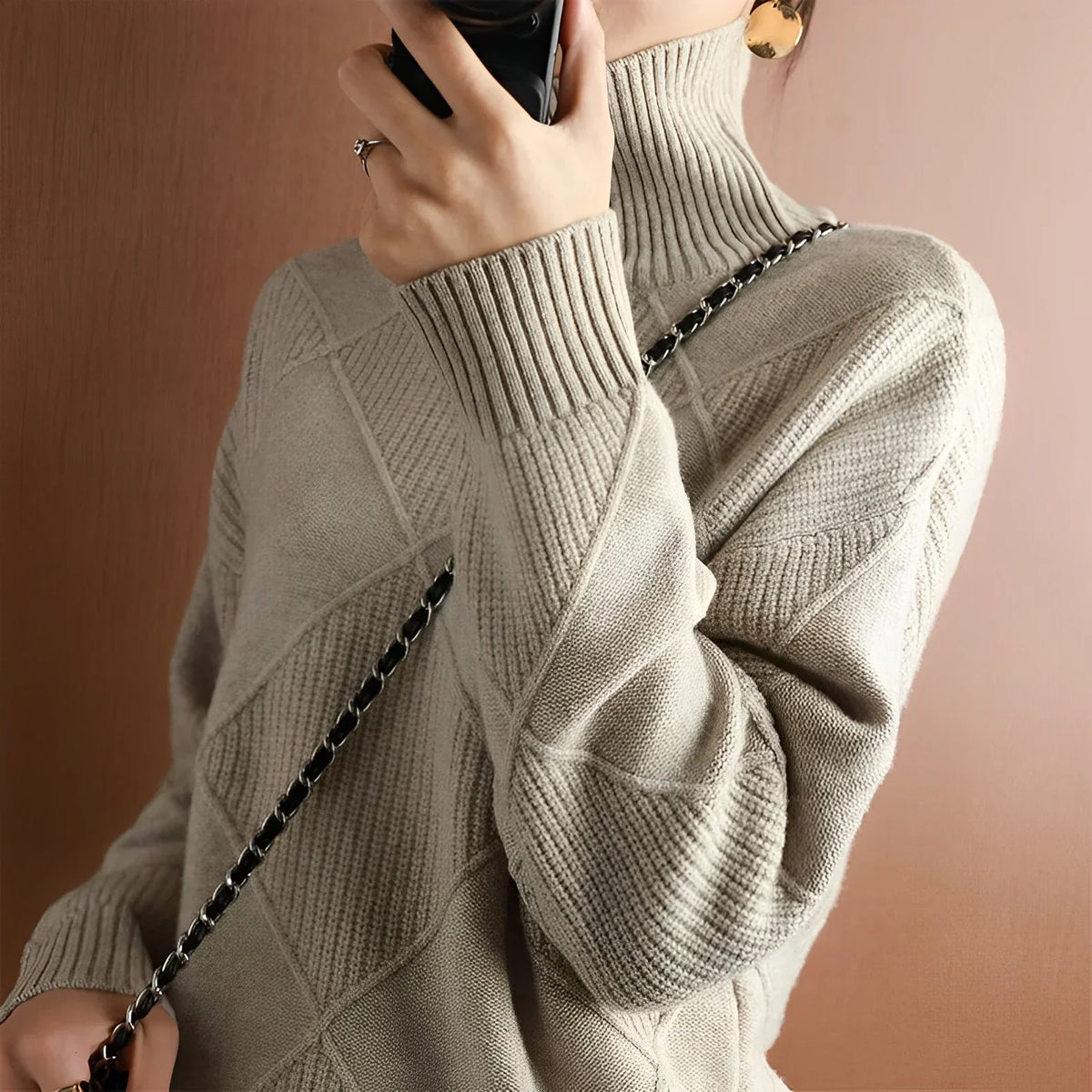 Sylvara™ | Turtleneck Sweater