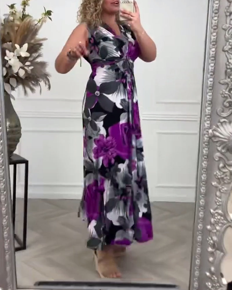 Hollis™ | Elegant Floral Maxi Summer Dress