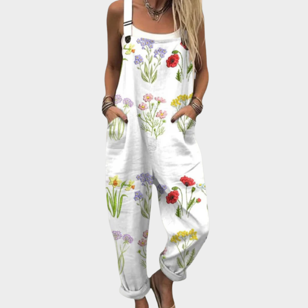 Korinna™ | Printed Dungarees