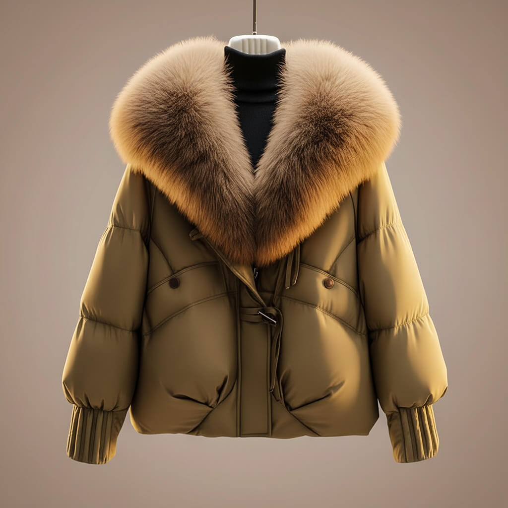 Georgiana™ | Elegant Coat with Statement Collar