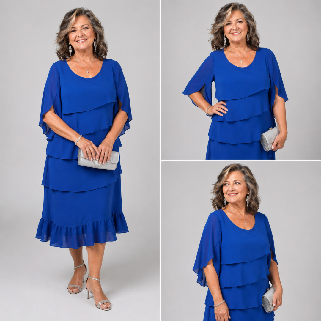 Beatrice™ | Tiered Ruffle Midi Dress