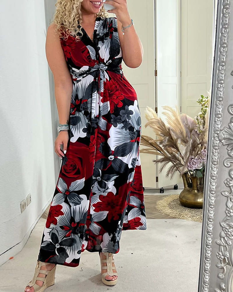 Hollis™ | Elegant Floral Maxi Summer Dress