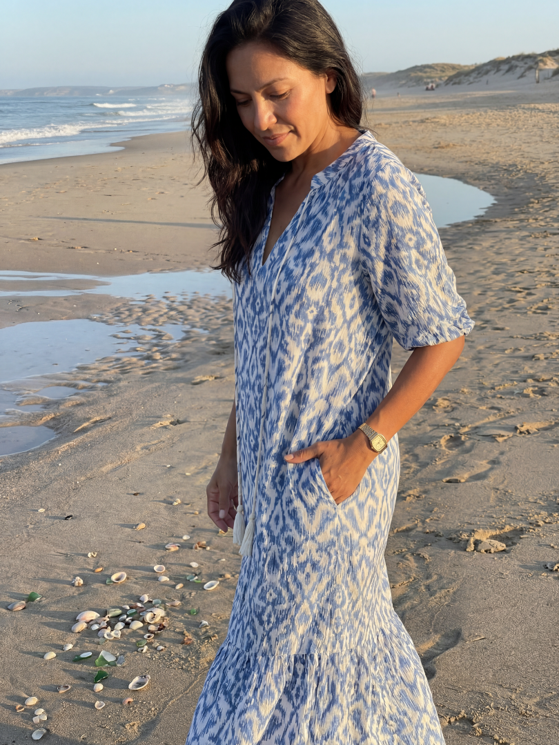 Bimara™ | Coastal Midi Dress