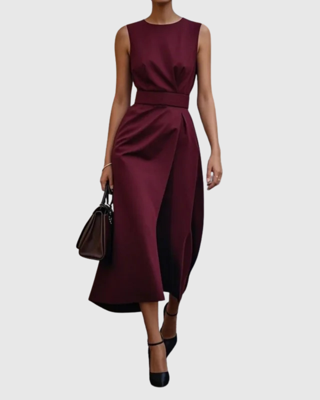 Elegant Round Neck Dress