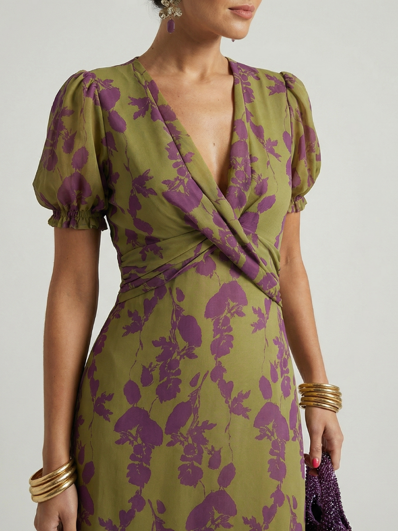 Mirella™ | Relaxed Tummy-Covering Midi Dress