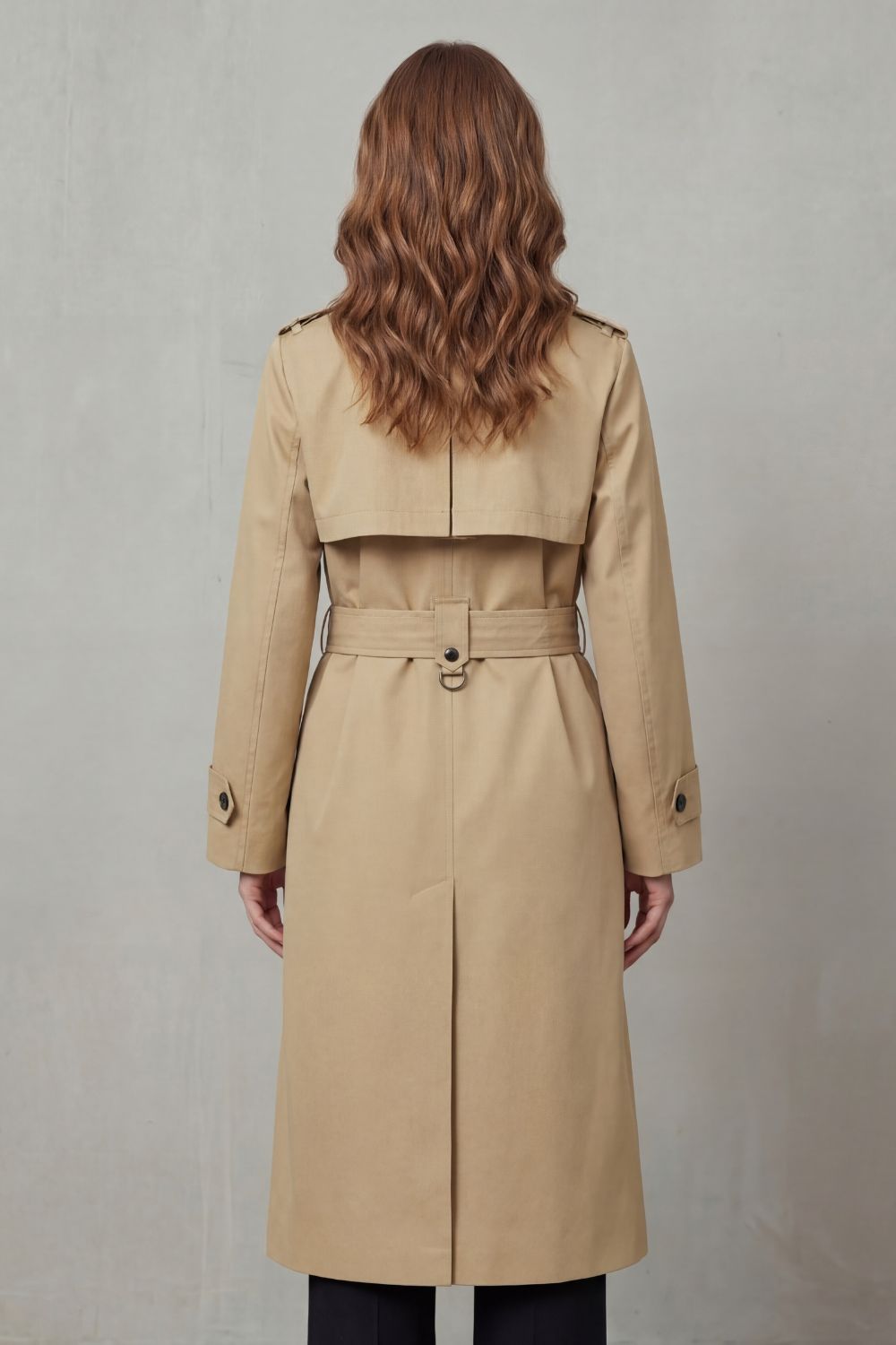 Women's Classic Cut Double-breasted Trench Coat