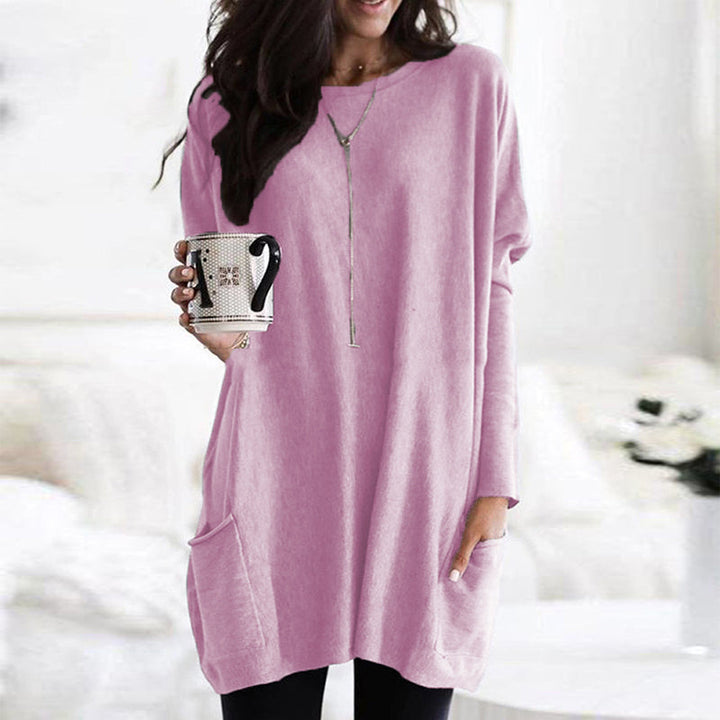 Dacey™ | Long Tunic Dress with Pockets