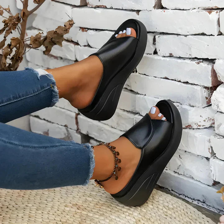 Verena™ | Orthopedic Slip-On Wedge Sandals