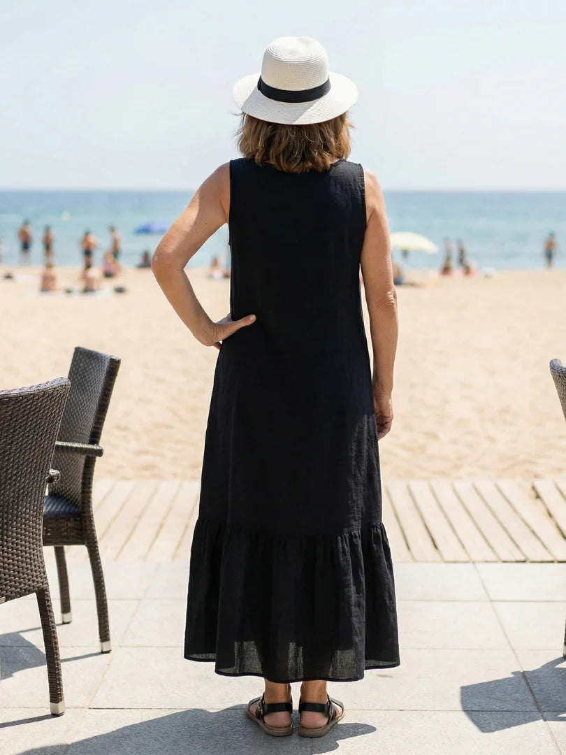 Freya™ | Easy Drape Midi Dress