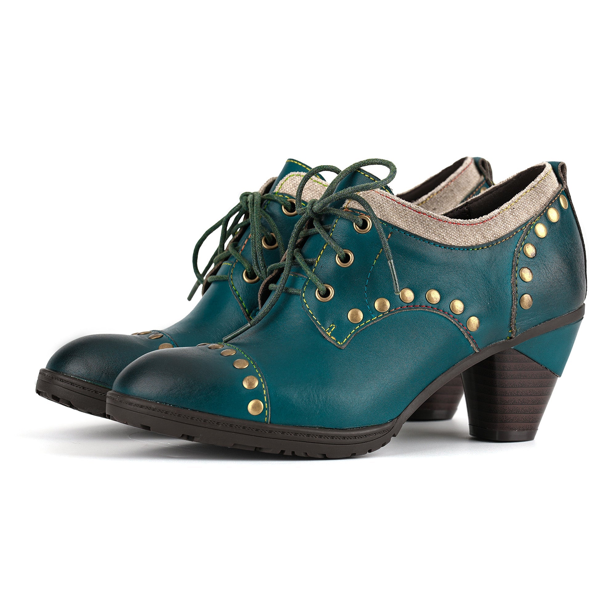 Olexa™ | Studded Oxford Heels