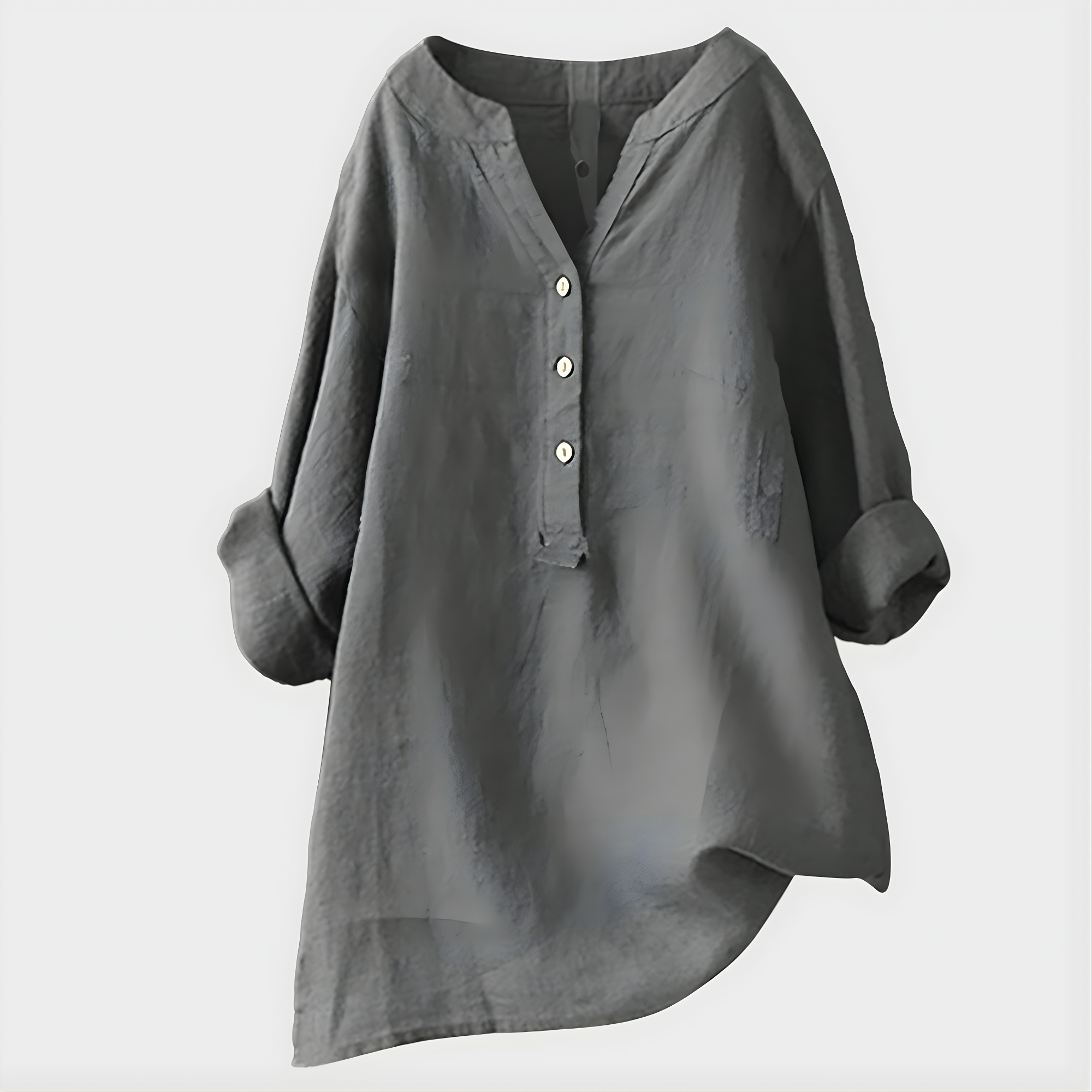 Orindelle™ | Elegant V-Neck Blouse