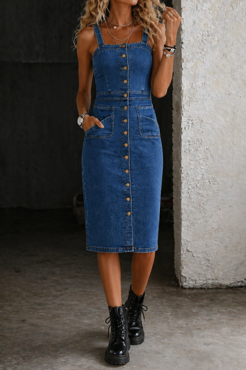 Novalette™ | Button-Up Dress