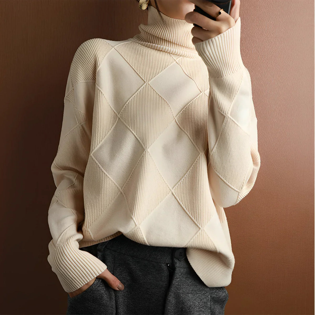 Sylvara™ | Turtleneck Sweater