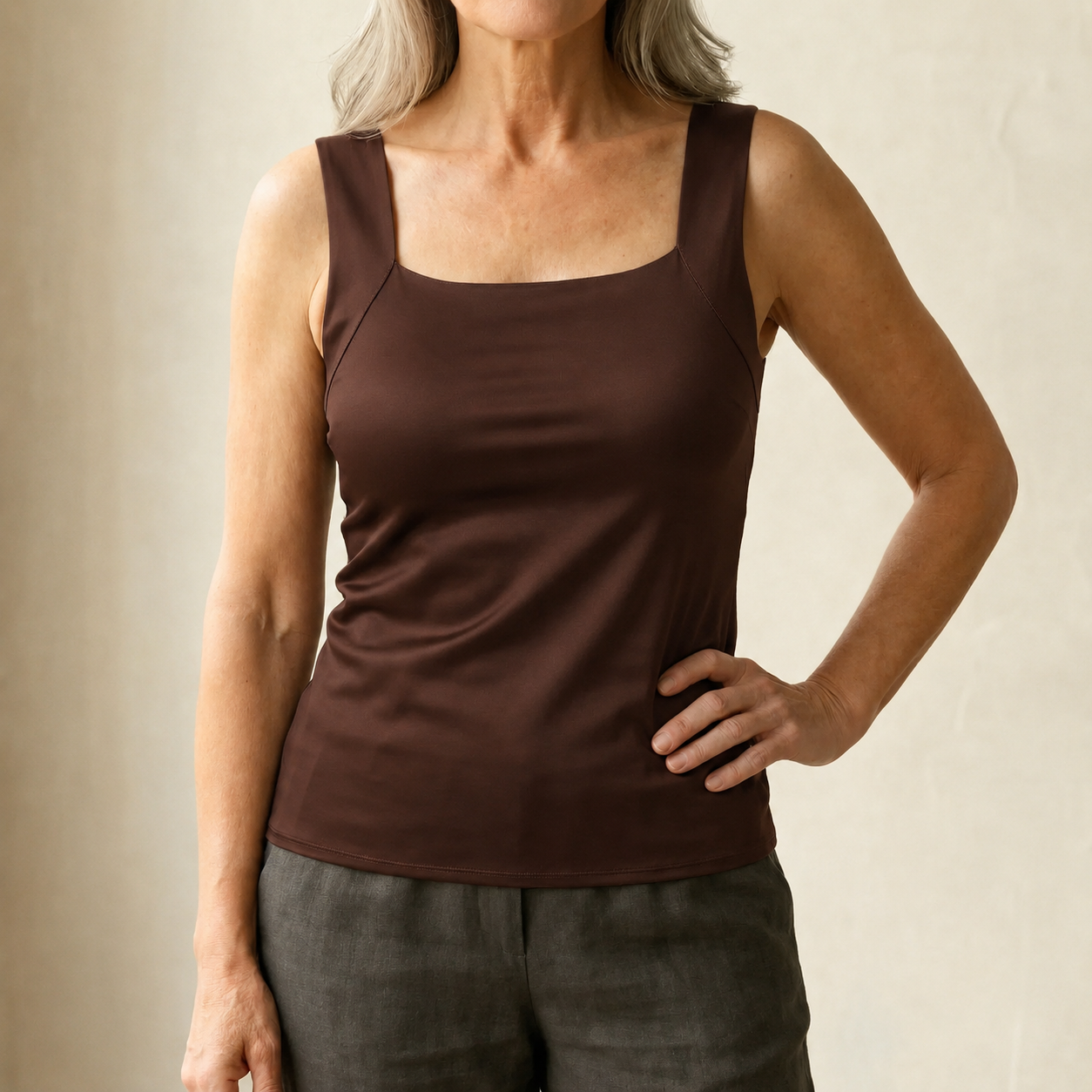 Ruvelle™ | Built-In Support Bra Tank Top