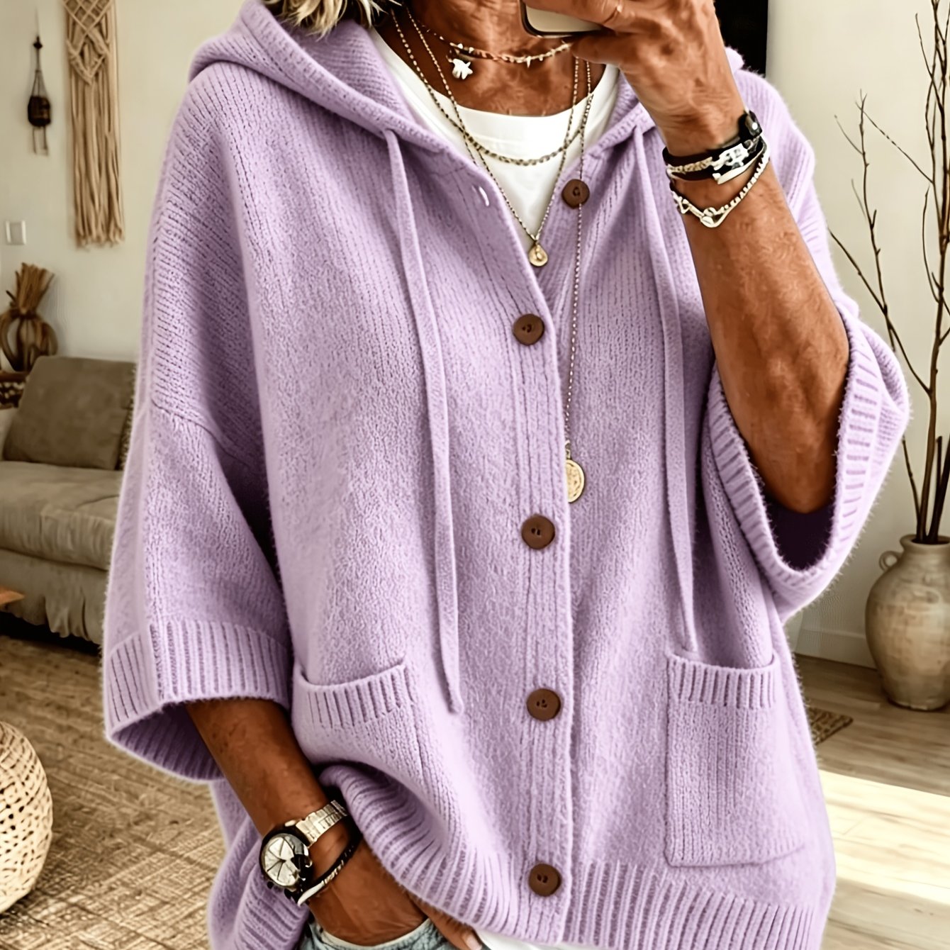 Dawnley™ | Hooded Cardigan Sweater