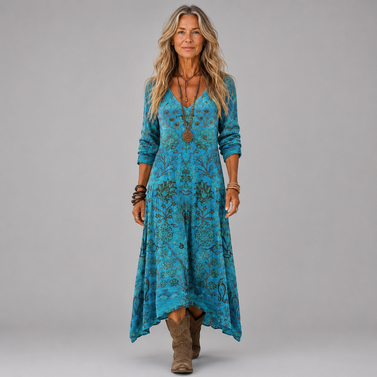 Bianca™ | Loose Comfortable Flattering Shape Maxi Dress
