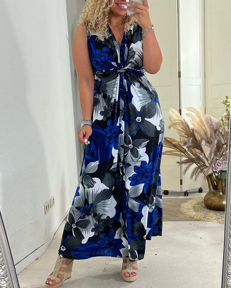 Hollis™ | Elegant Floral Maxi Summer Dress