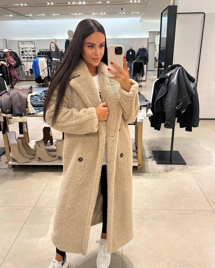 Emma | Women's Long Teddy Coat