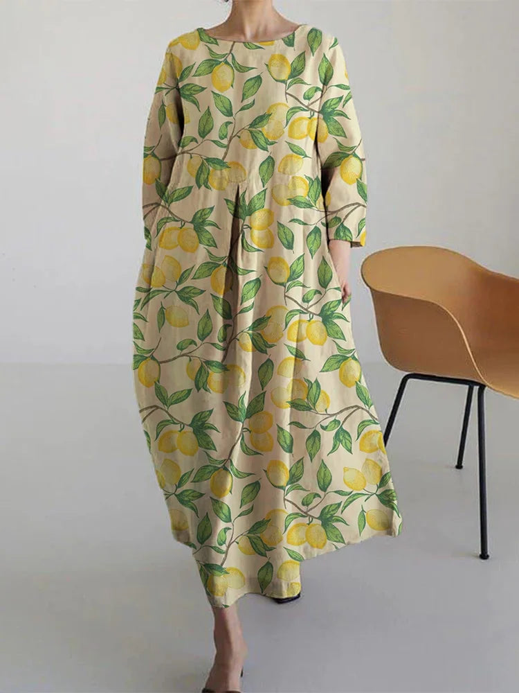 Ottoline™ | Floral Midi Dress for Summer