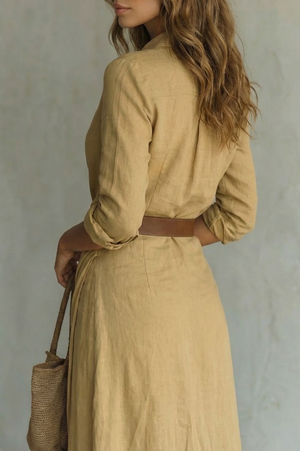 Florencia™ | Button-Down Wrap Belted Maxi Dress