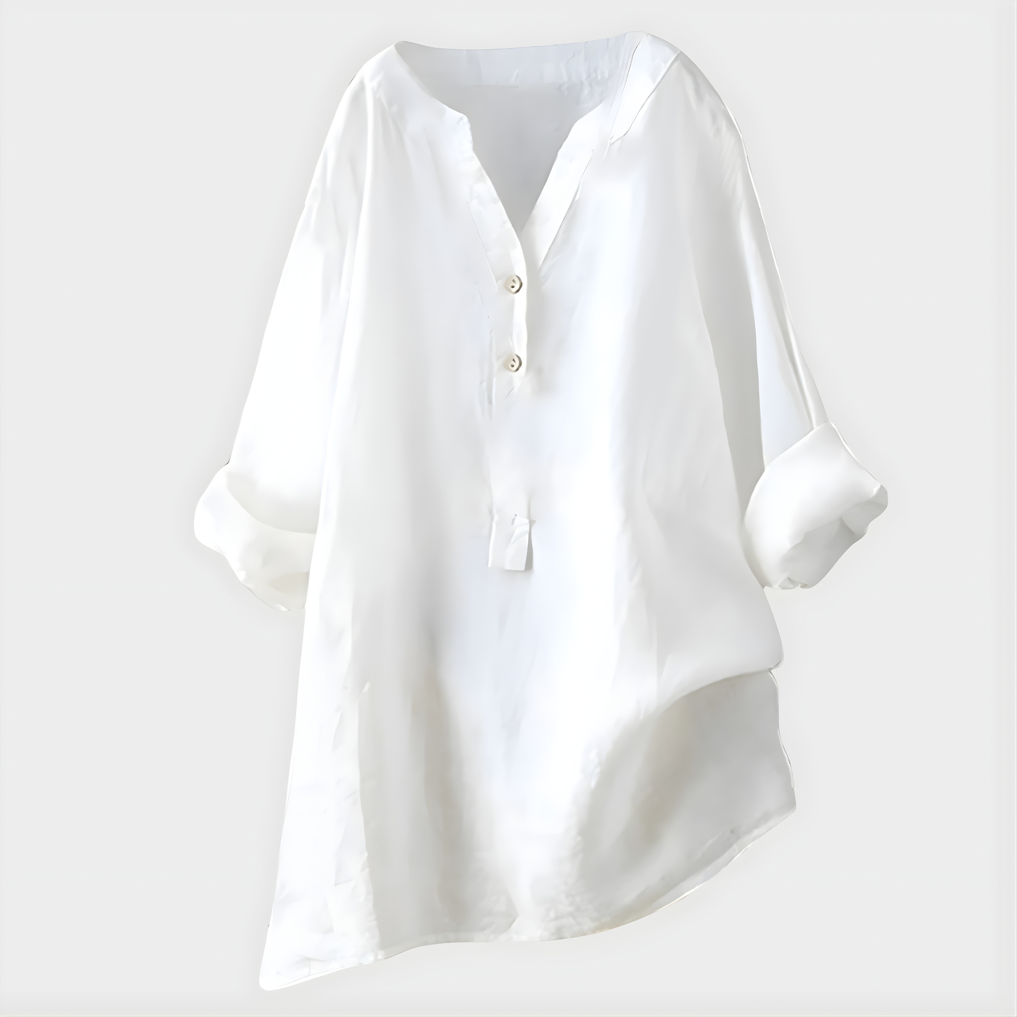 Orindelle™ | Elegant V-Neck Blouse