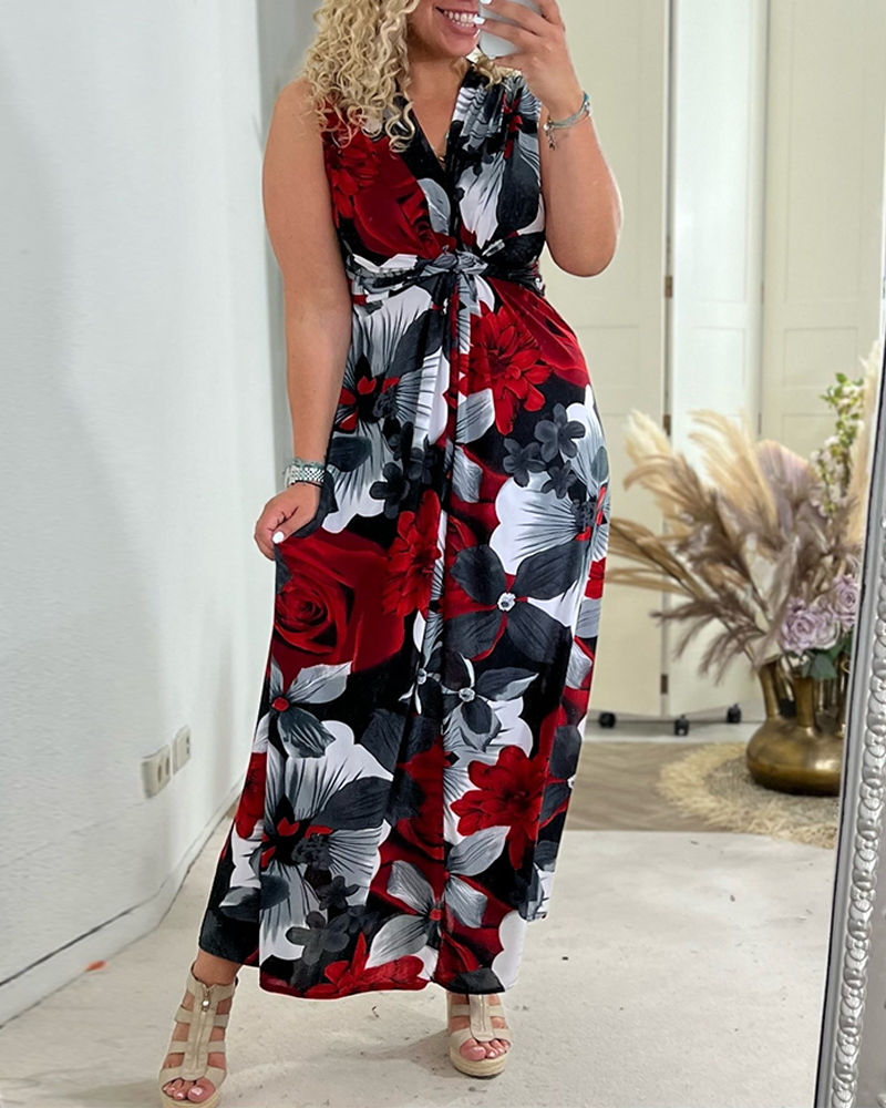 Hollis™ | Elegant Floral Maxi Summer Dress
