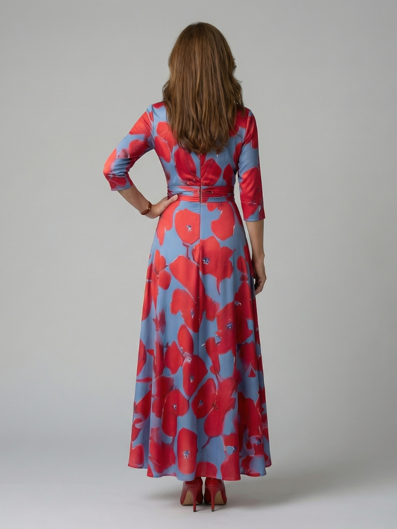 Natalia™ | Elegant Midi Dress