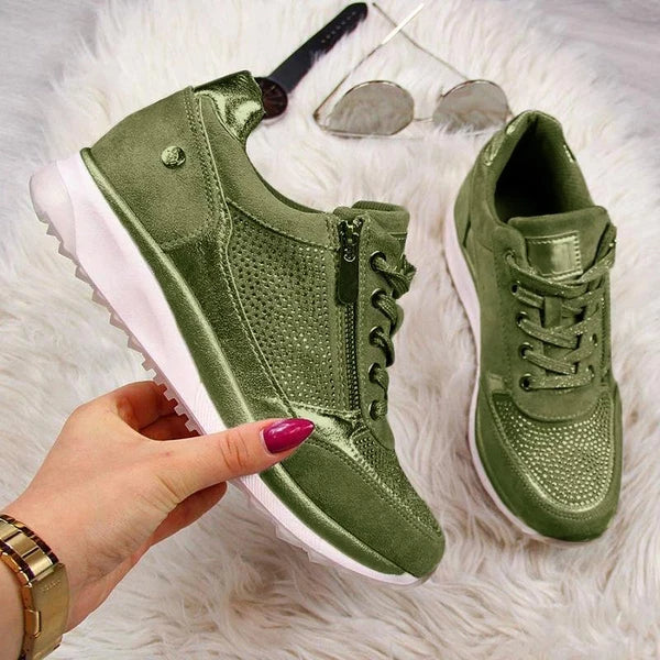 Gabrielle | Women's Zip-Up Orthopedic Sneakers