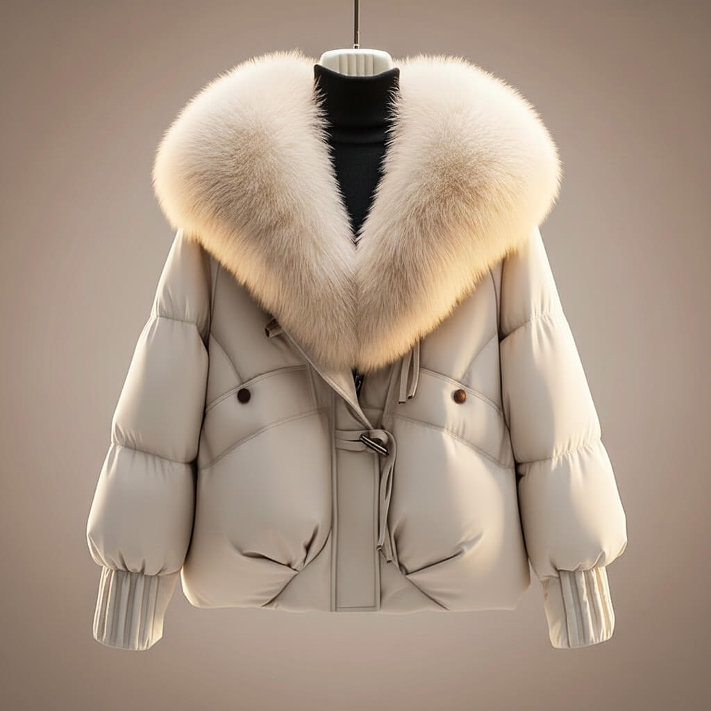 Georgiana™ | Elegant Coat with Statement Collar