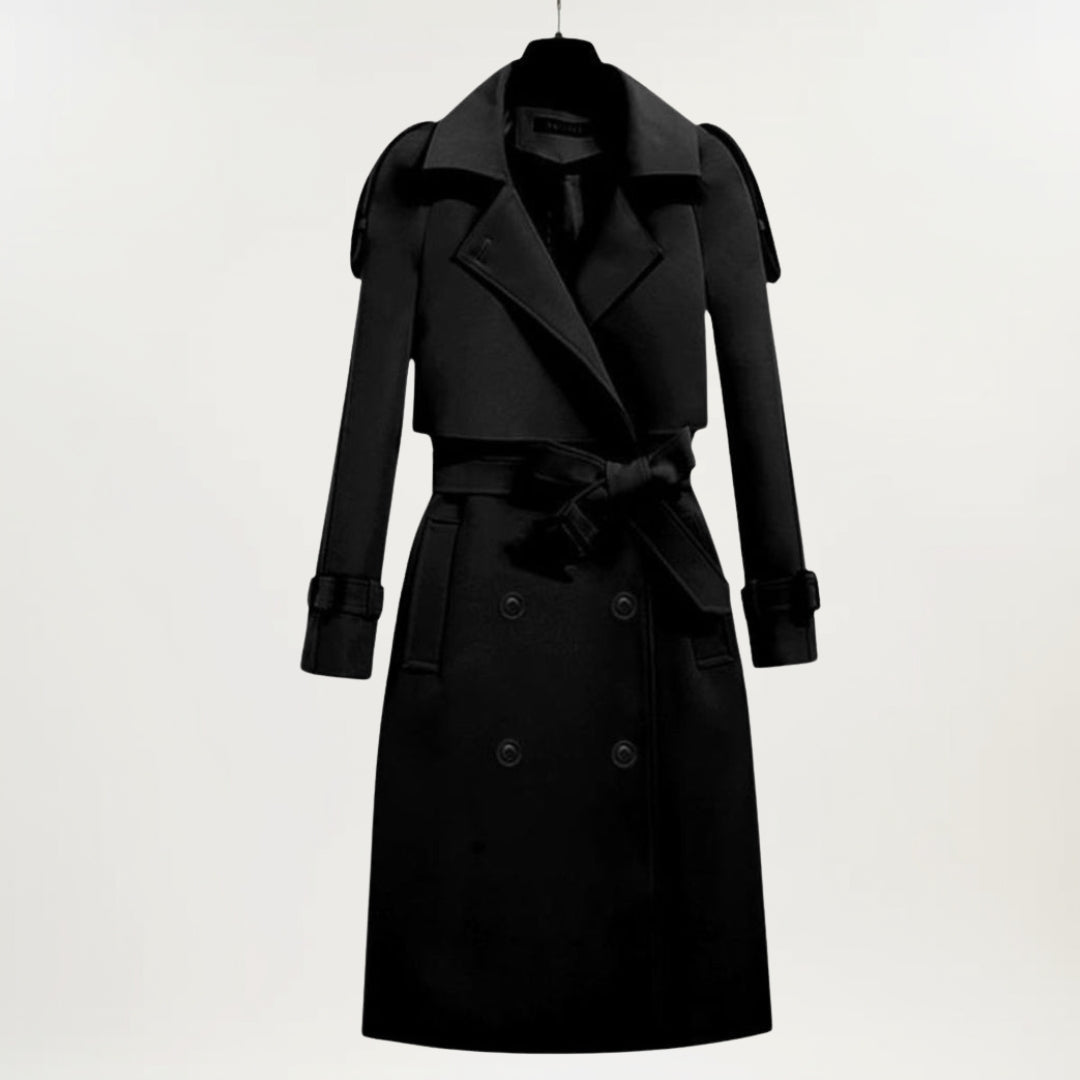 Women's Extended Length Trench Coat