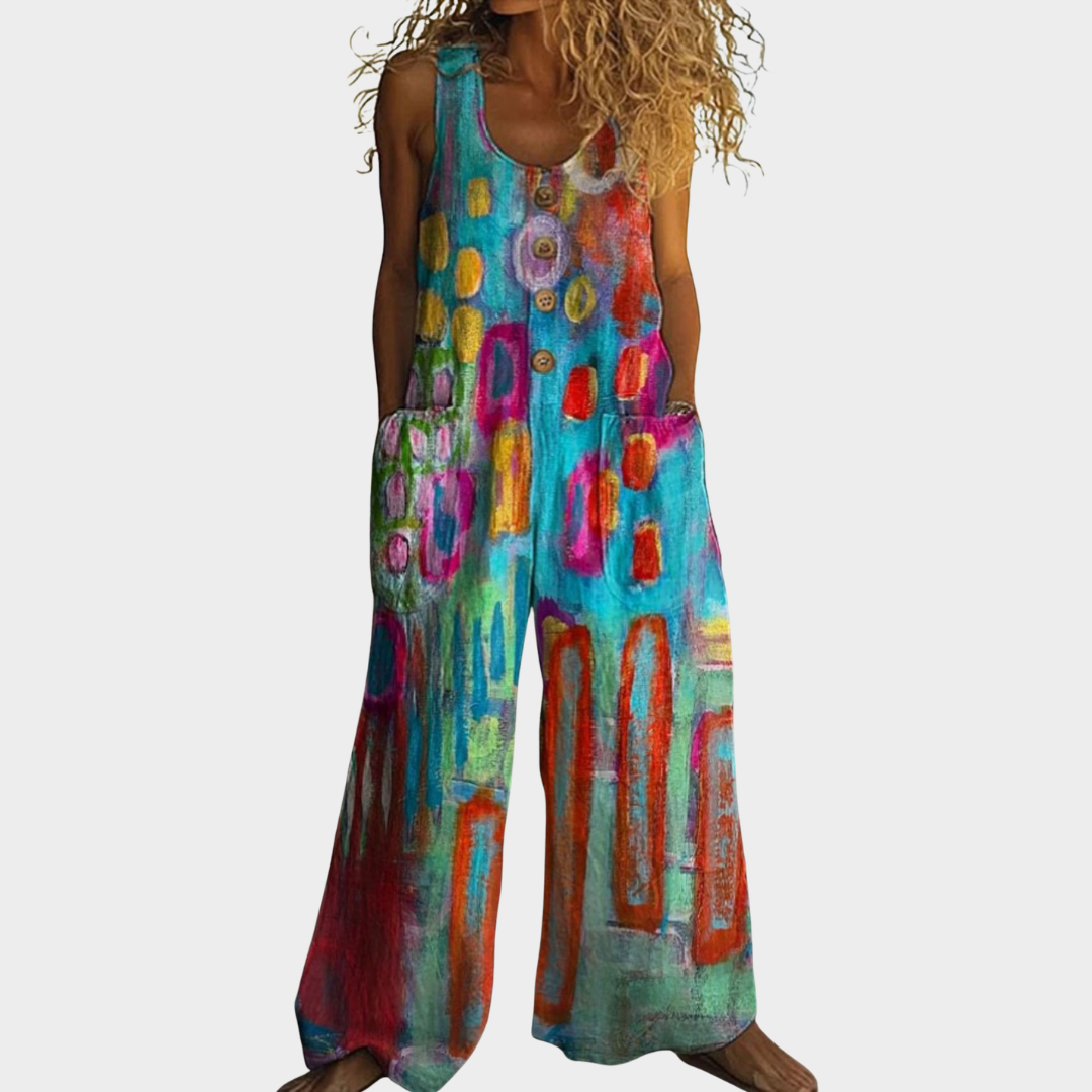 Palette™ | Printed Relaxed Jumpsuit