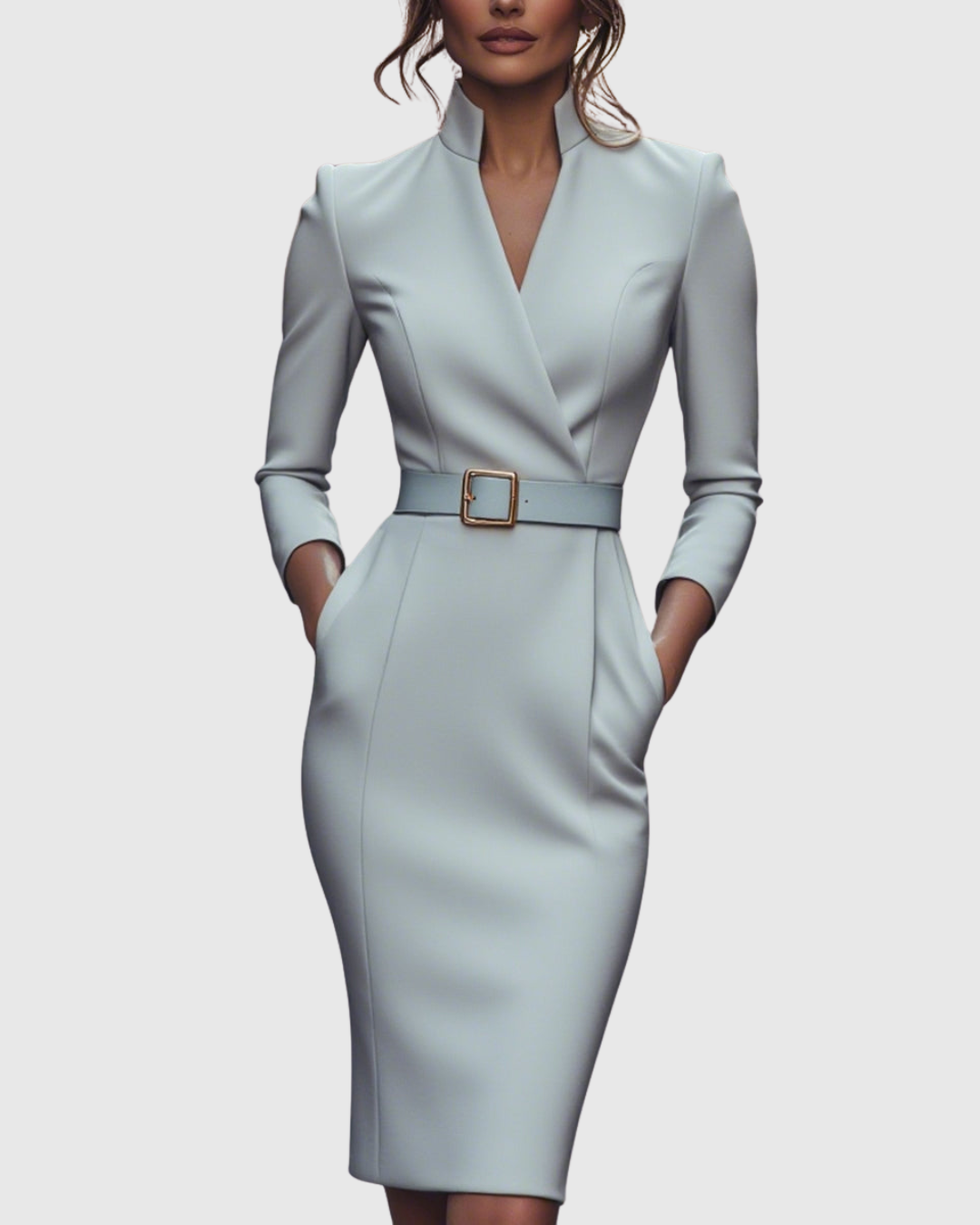 Refined Midi Dress