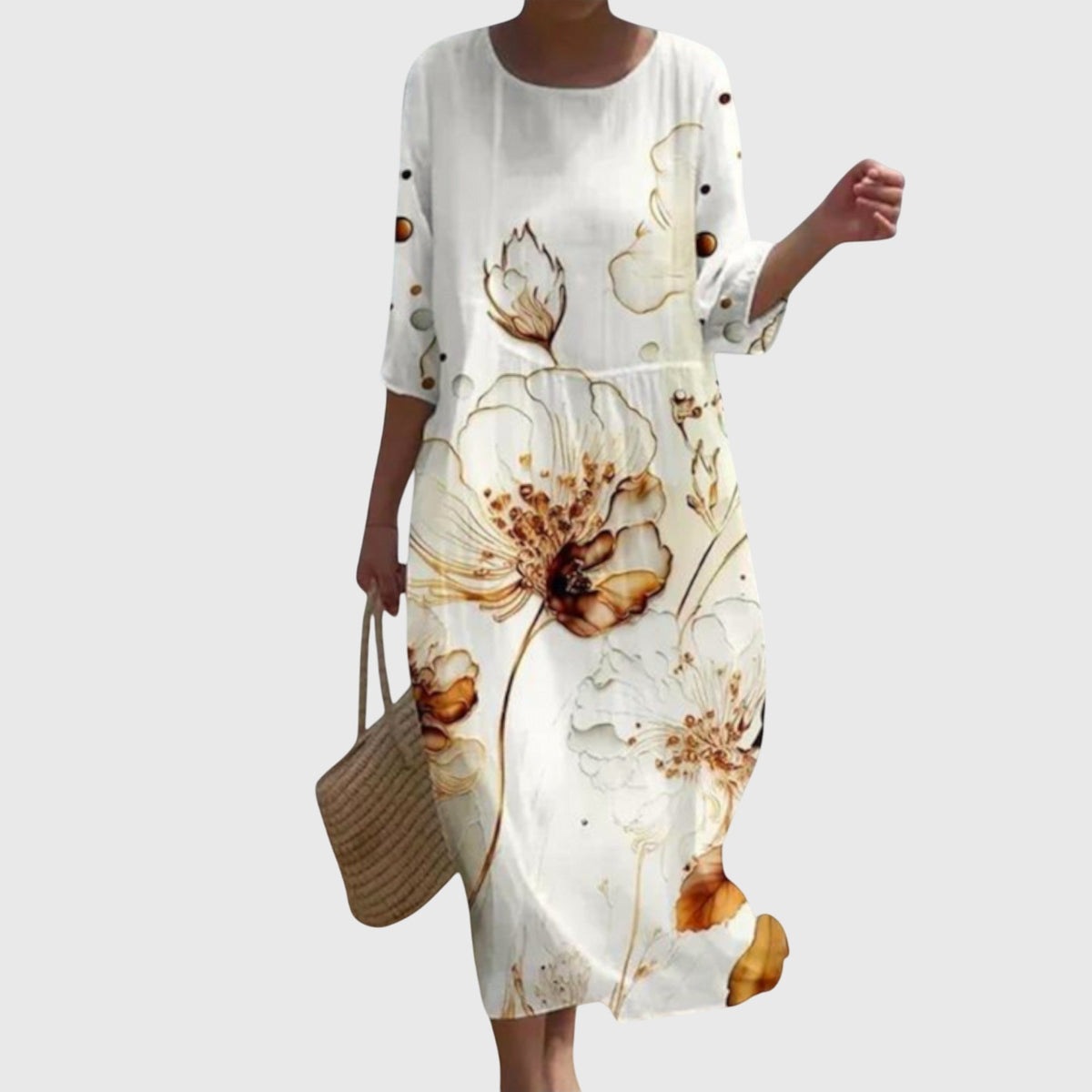 Stylish Floral Maxi Dress