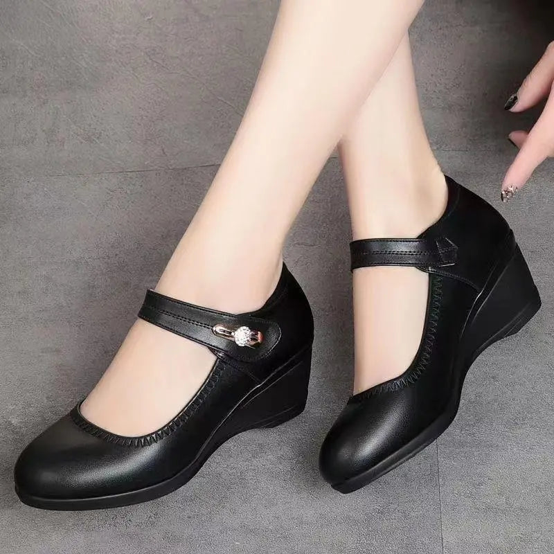 Ottilie™ | Mid-Heel Comfort Wedge Shoes
