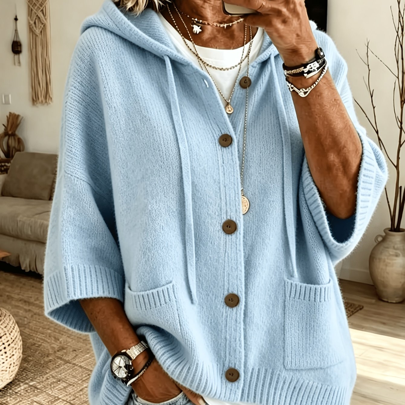 Dawnley™ | Hooded Cardigan Sweater