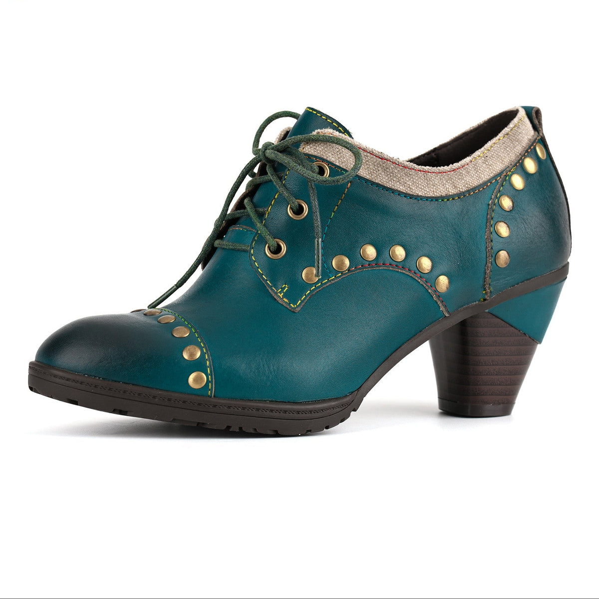 Olexa™ | Studded Oxford Heels