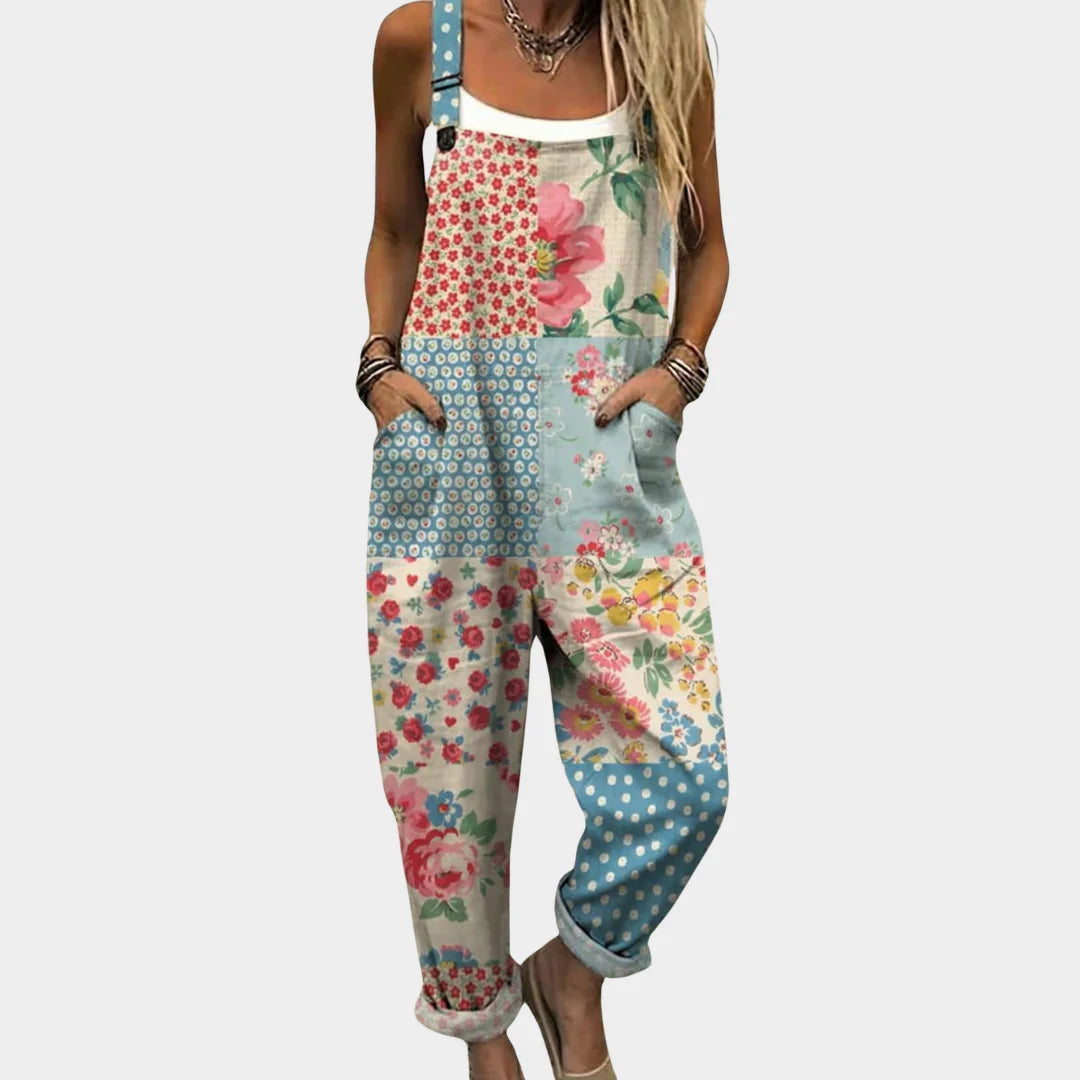 Sylvie™ | Garden Print Overalls