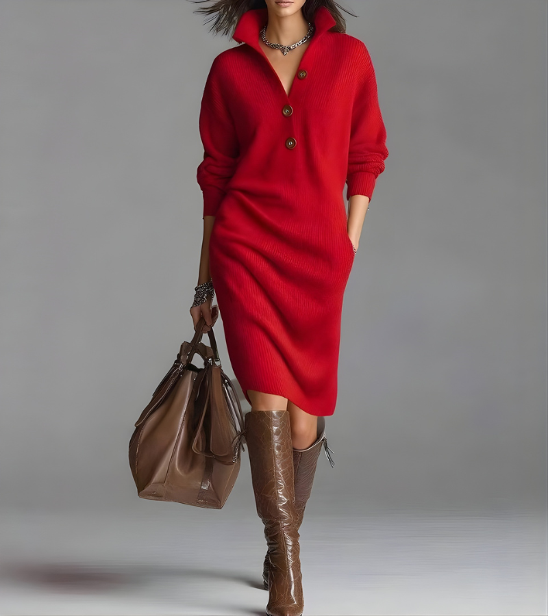 Madalyn | Women's Cozy Elegant Knit Dress