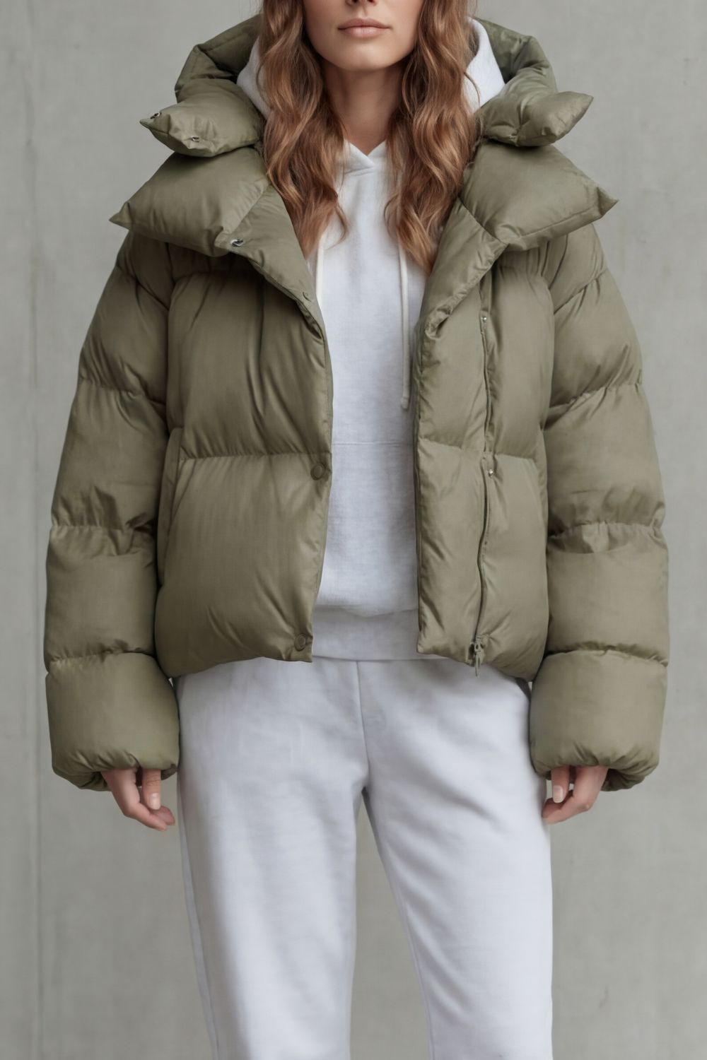 Women's Cloud Padded Cropped Puffer Jacket