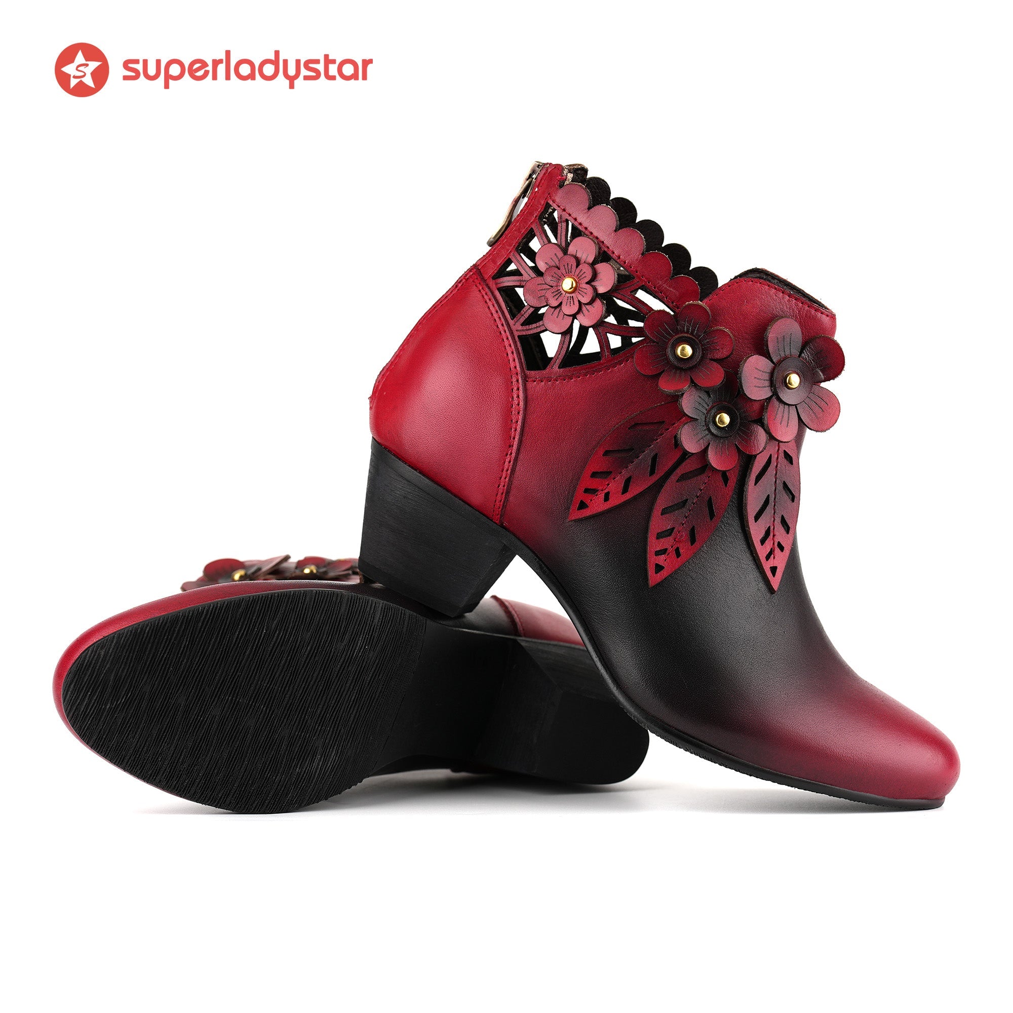 Novelle™ | Floral Ankle Bootie