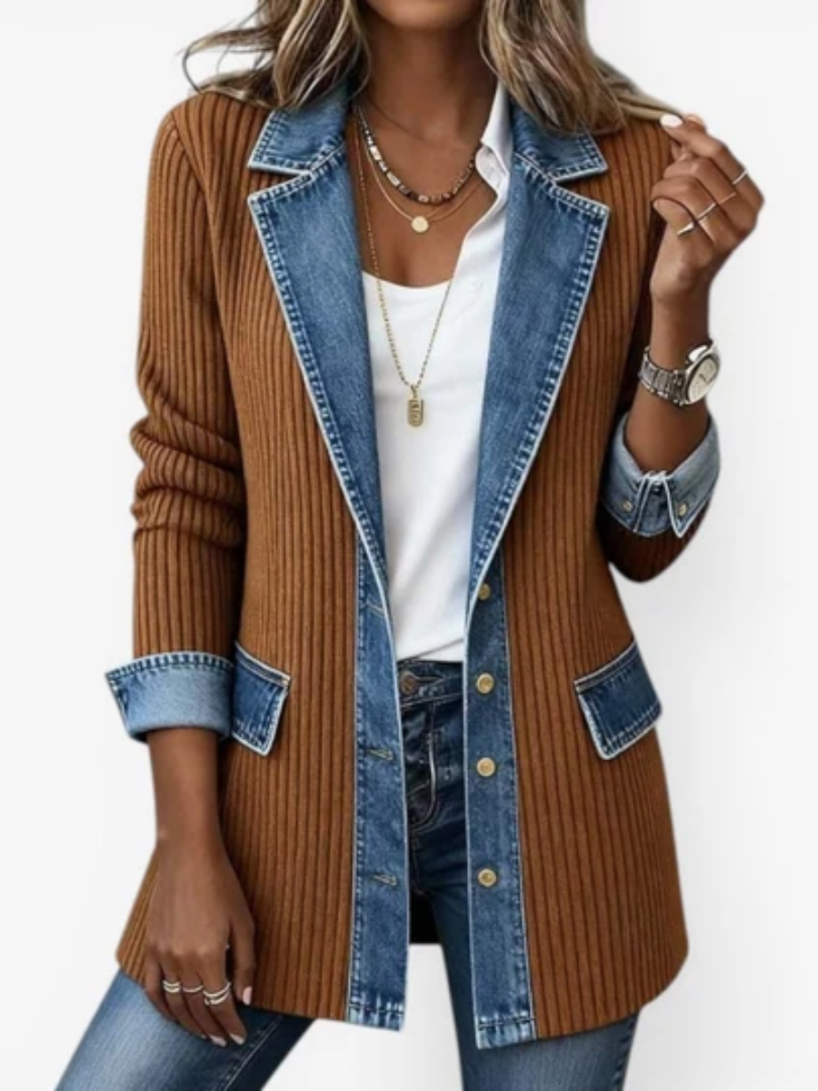 Sloane™ | Contrast Panel Jacket