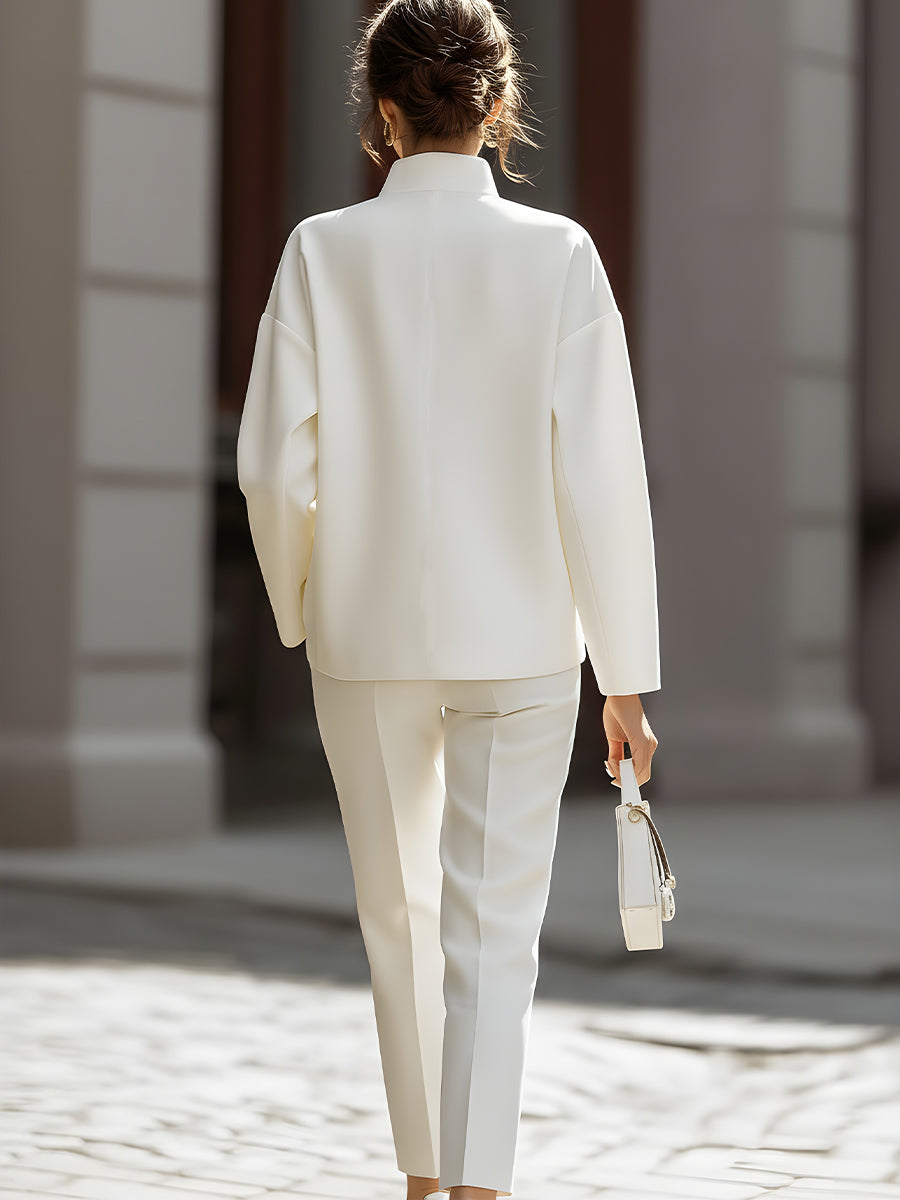 Marguerite™ | Two-Piece Oversized Shirt & Tailored Trouser Set