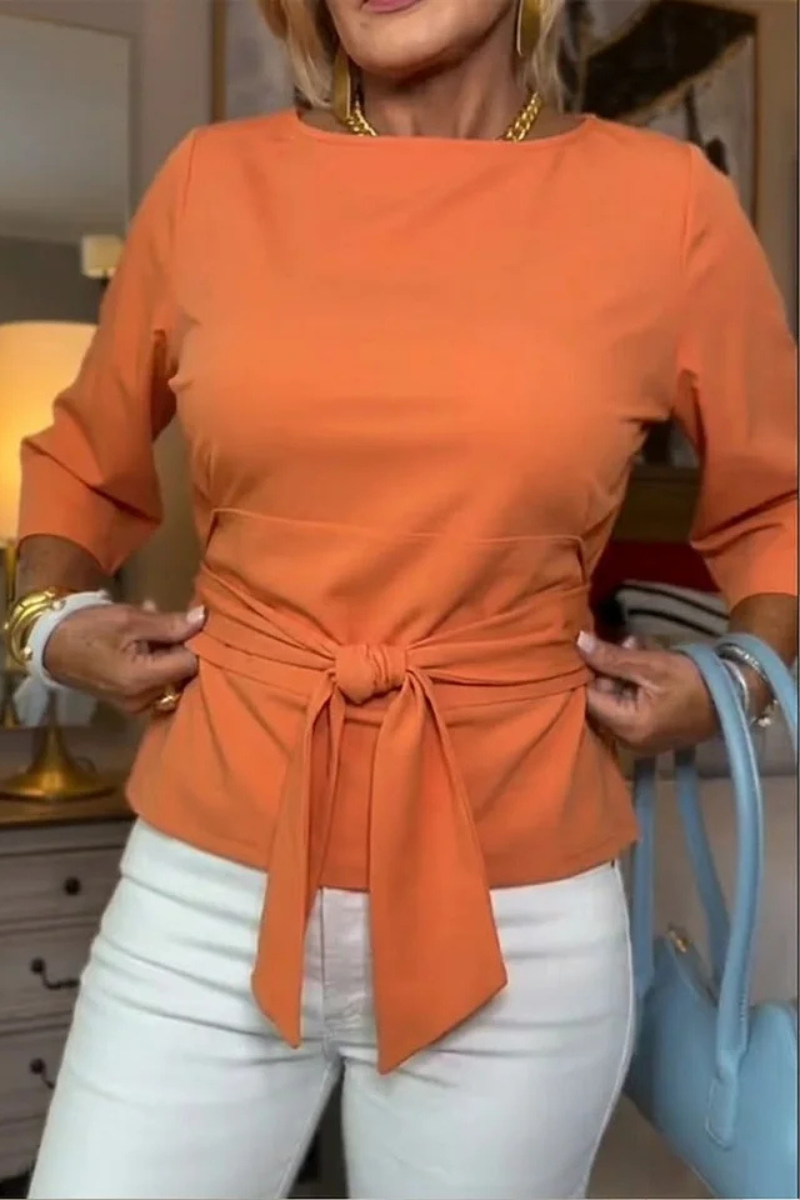 Daria | Women's Stylish Bow Waist Top