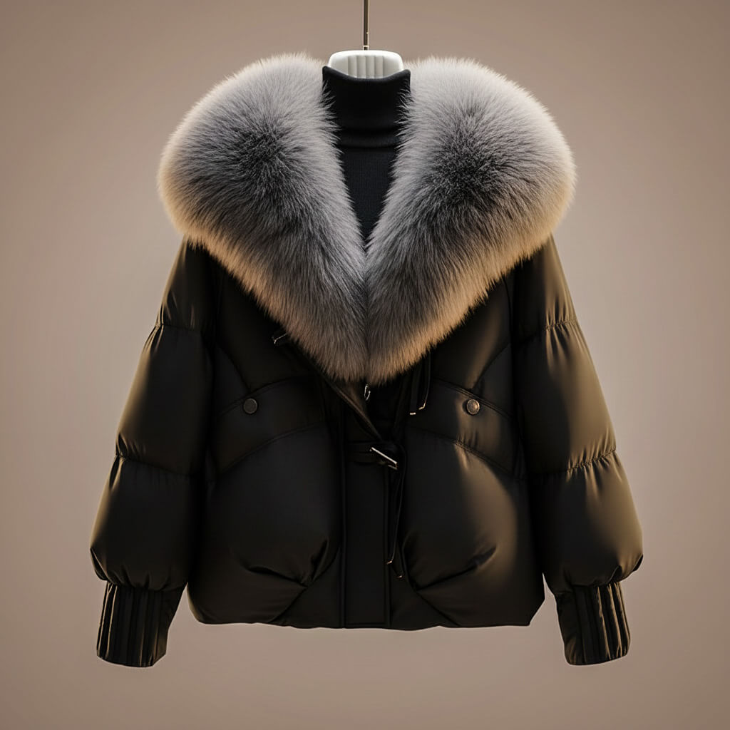 Georgiana™ | Elegant Coat with Statement Collar