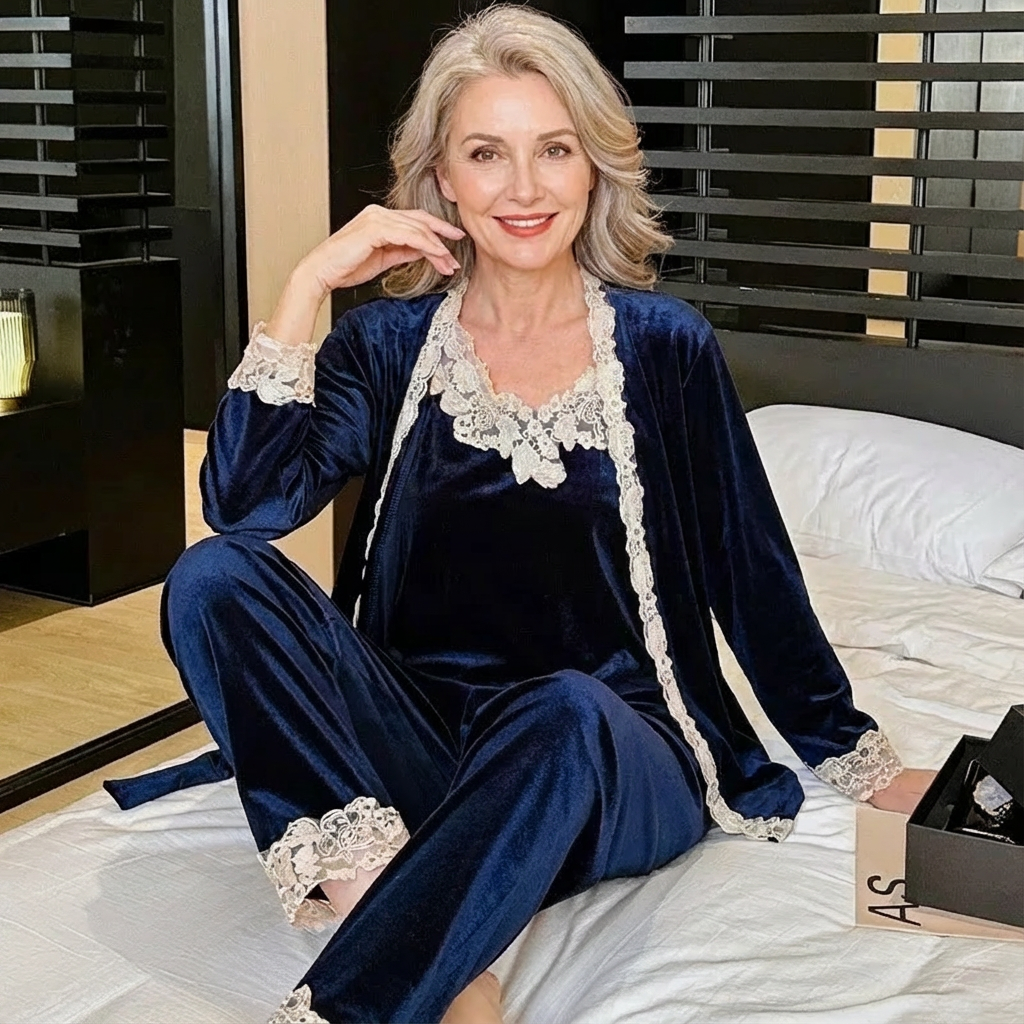 Florence™ | Elegant Lace Sleepwear Set