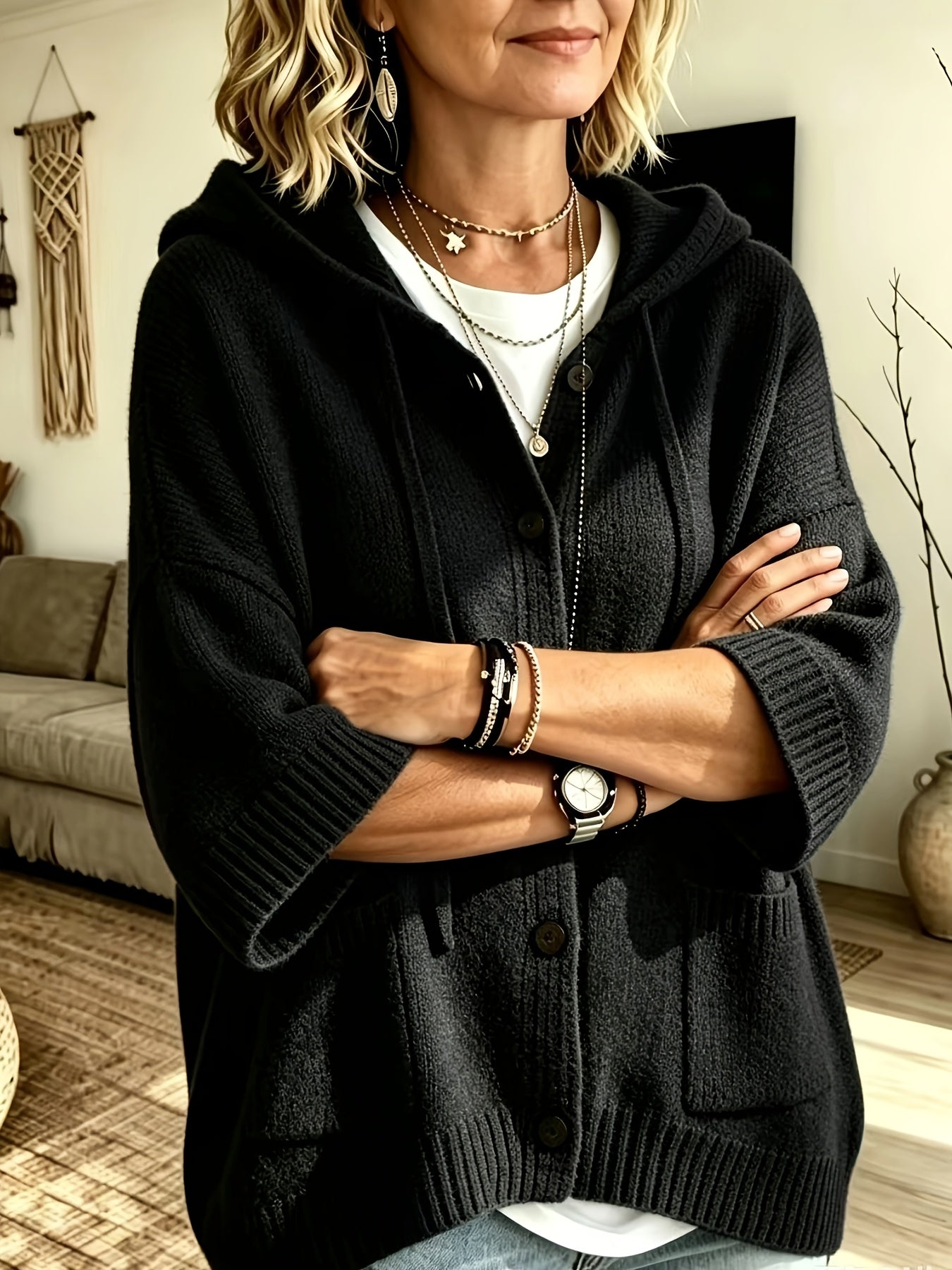 Ottilie™ | Elegant Casual Pocket Cardigan
