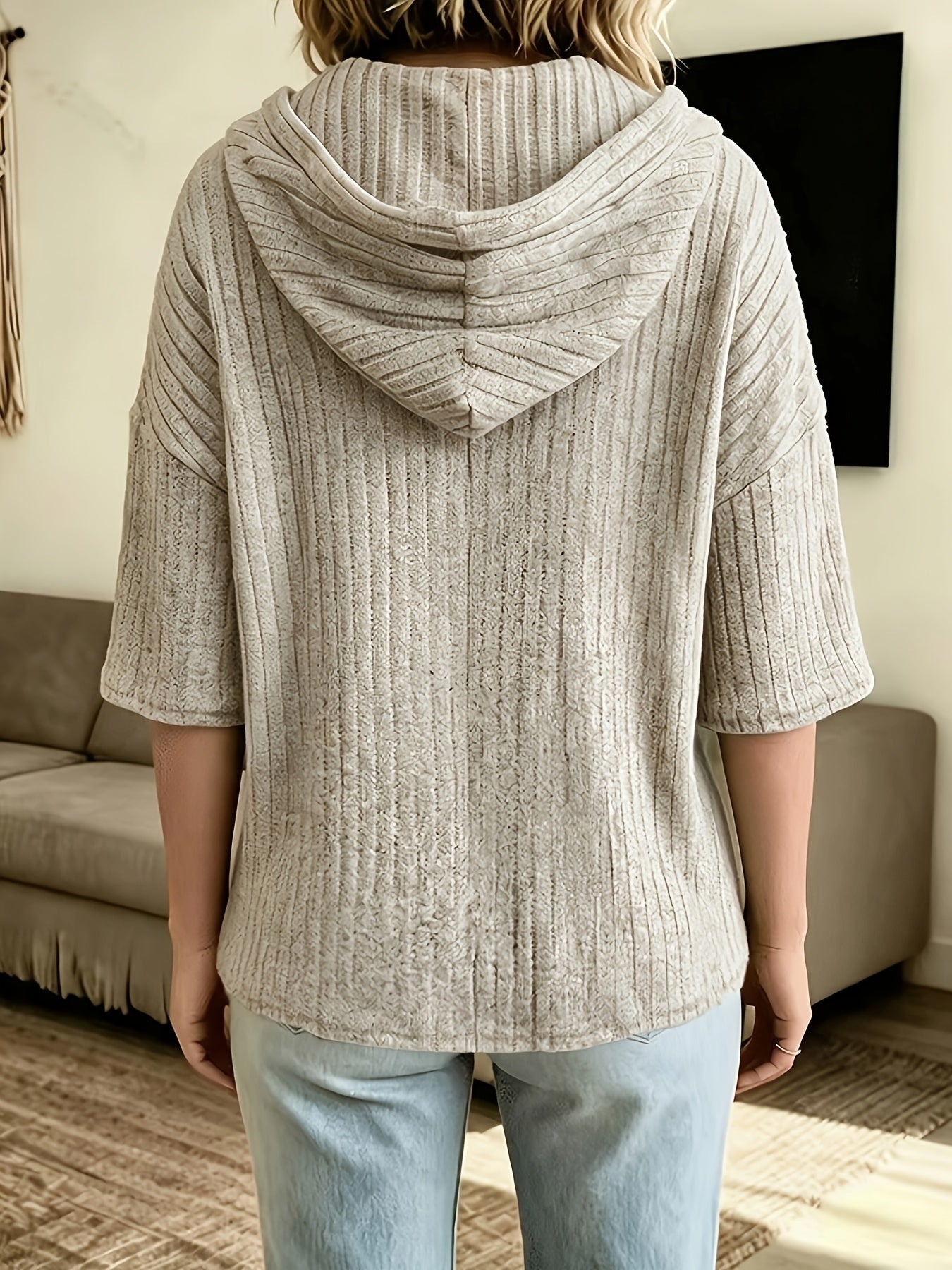 Moxie™ | Ribbed Hoodie with Zipper