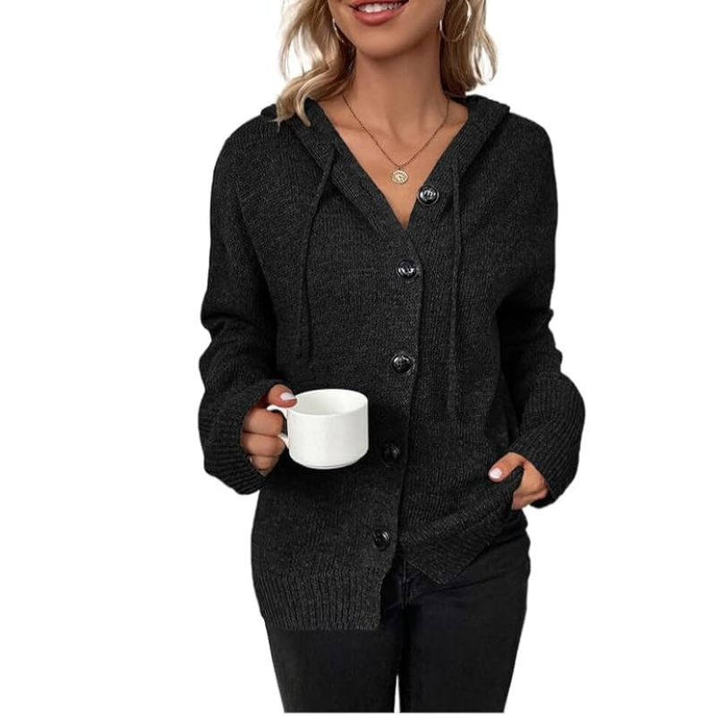 Fernwood™ | Hooded Button Cardigan